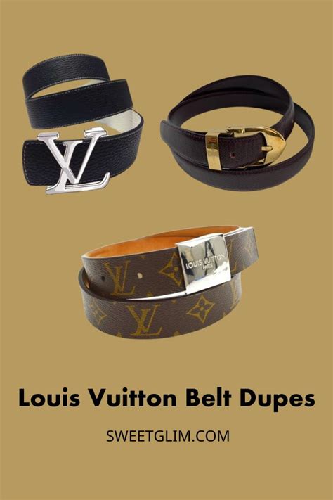 louis vuitton belt dupe|louis vuitton dupe alternatives.